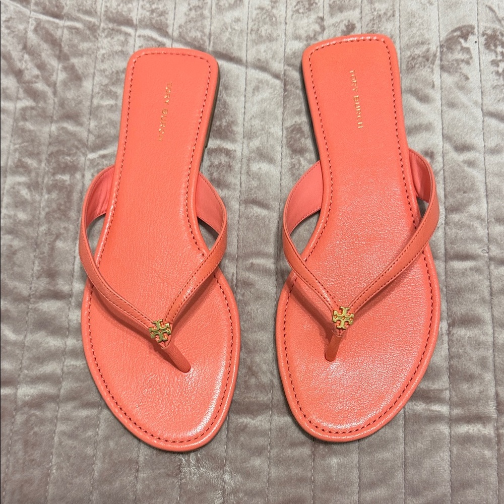 Tory Burch Coral Sandals